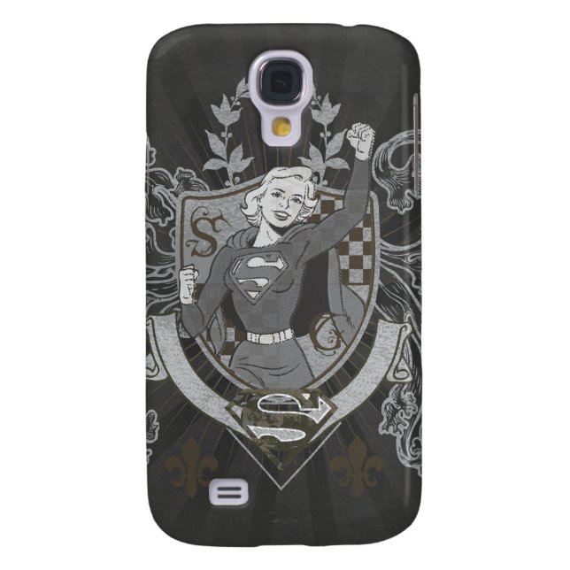 Supergirl Crest Case-Mate Samsung Galaxy Case (Back)