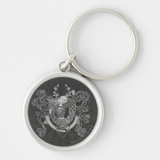 Supergirl Crest Key Ring (Front)