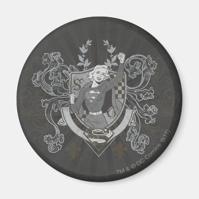 Supergirl Crest Magnet (Front)