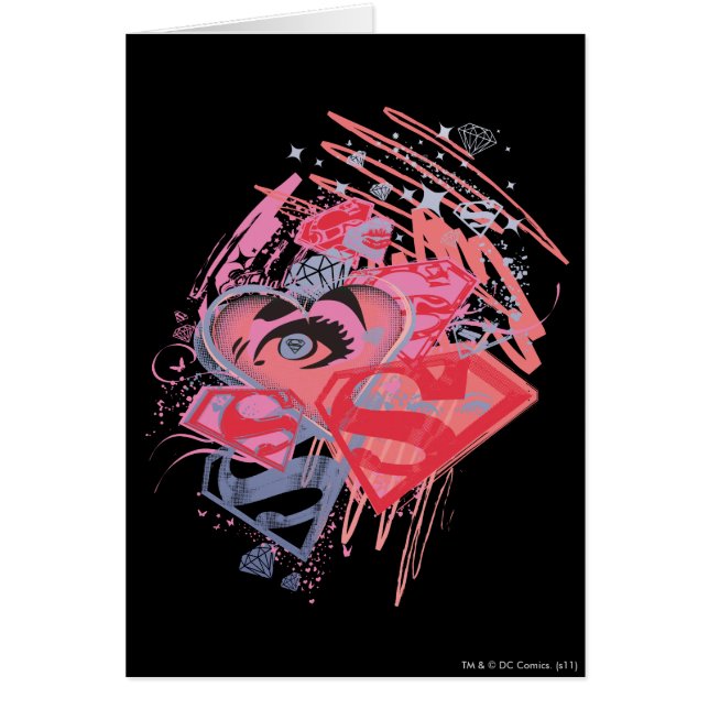 Supergirl Diamonds and Lips (Front)