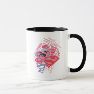 Supergirl Diamonds and Lips Mug