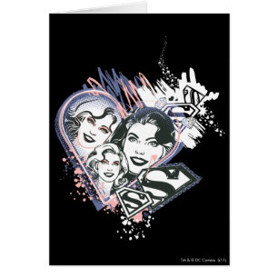 Supergirl Face Collage