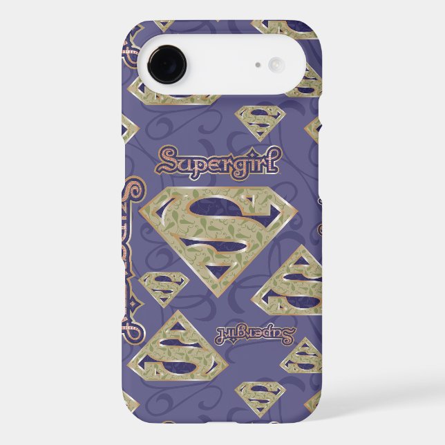 Supergirl Fancy Logo Collage Case-Mate Samsung Galaxy Case (Back)