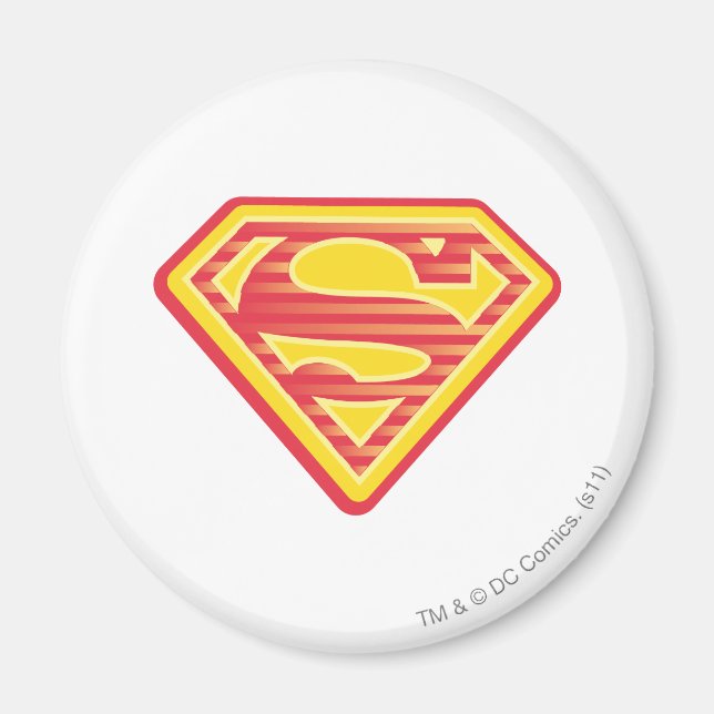 Supergirl Far-Out Logo Magnet (Front)