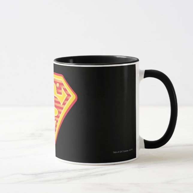 Supergirl Far-Out Logo Mug (Right)