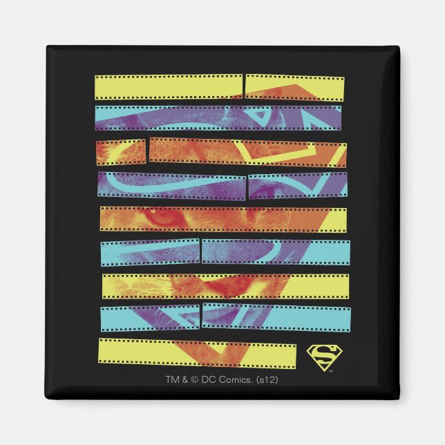 Supergirl Filmstrip Magnet (Front)
