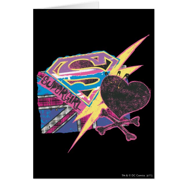 Supergirl Flag and Crossbones (Front)