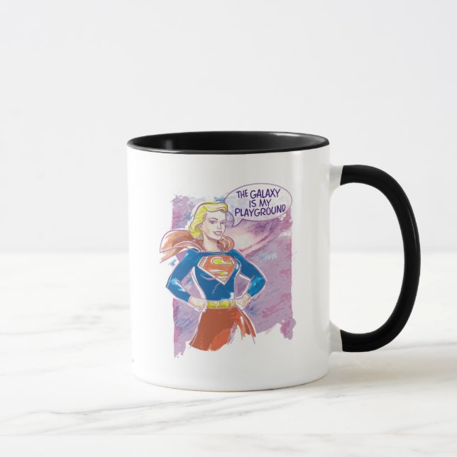 Supergirl Galaxy Mug (Right)