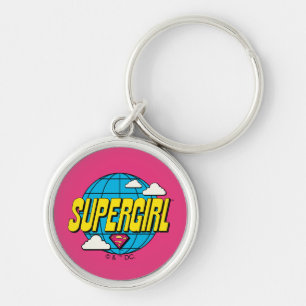 Supergirl Global Pop Graphic Key Ring