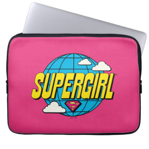 Supergirl Global Pop Graphic Laptop Sleeve