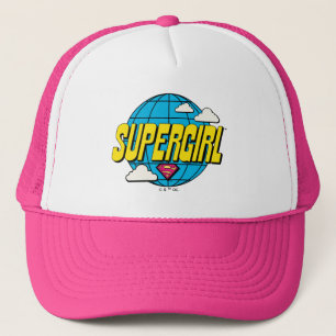 Supergirl Global Pop Graphic Trucker Hat