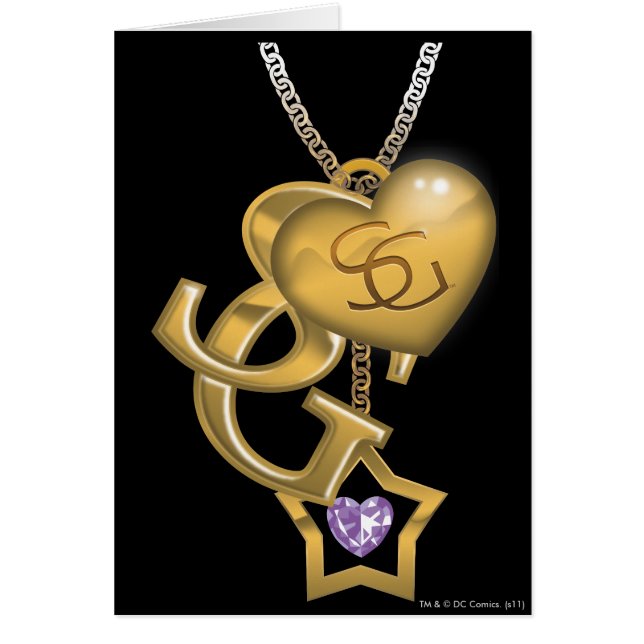 Supergirl Gold Locket (Front)