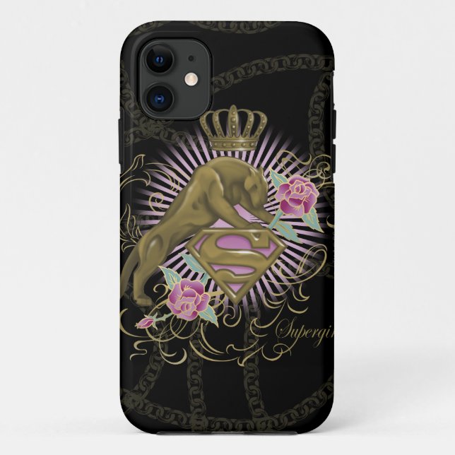 Supergirl Golden Cat 4 Case-Mate iPhone Case (Back)
