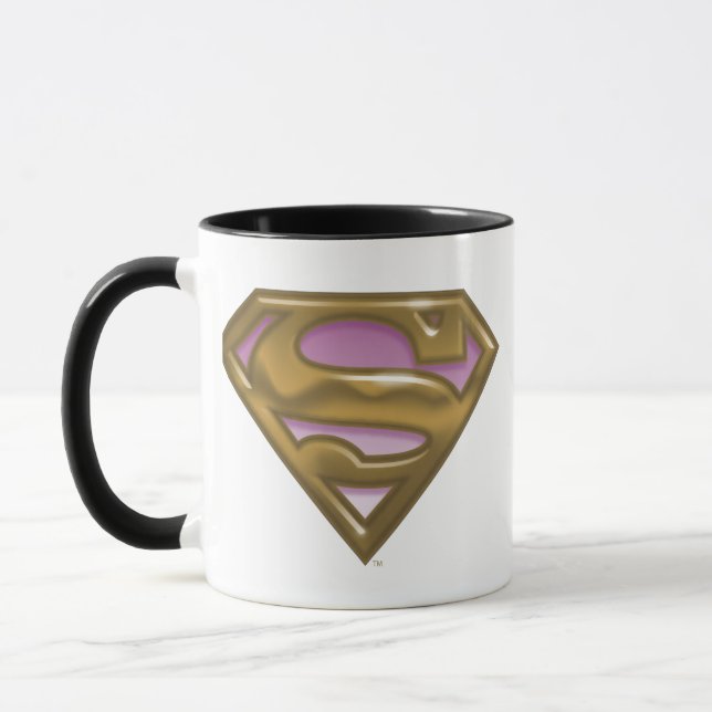 Supergirl Golden Logo Mug (Left)