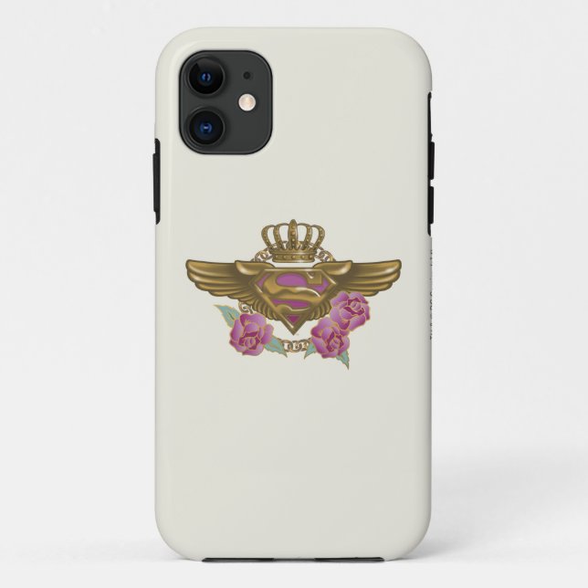 Supergirl Golden Wings Case-Mate iPhone Case (Back)