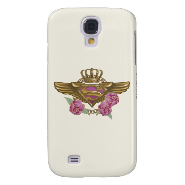 Supergirl Golden Wings Case-Mate Samsung Galaxy Case (Back)