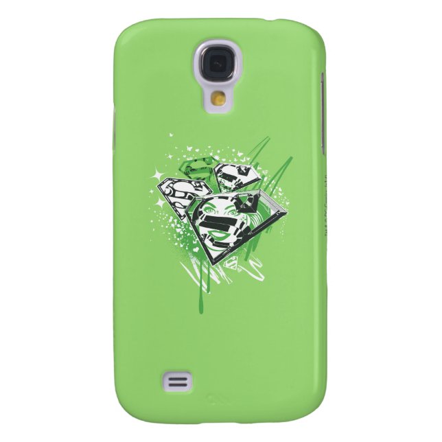 Supergirl Green Spills Case-Mate Samsung Galaxy Case (Back)