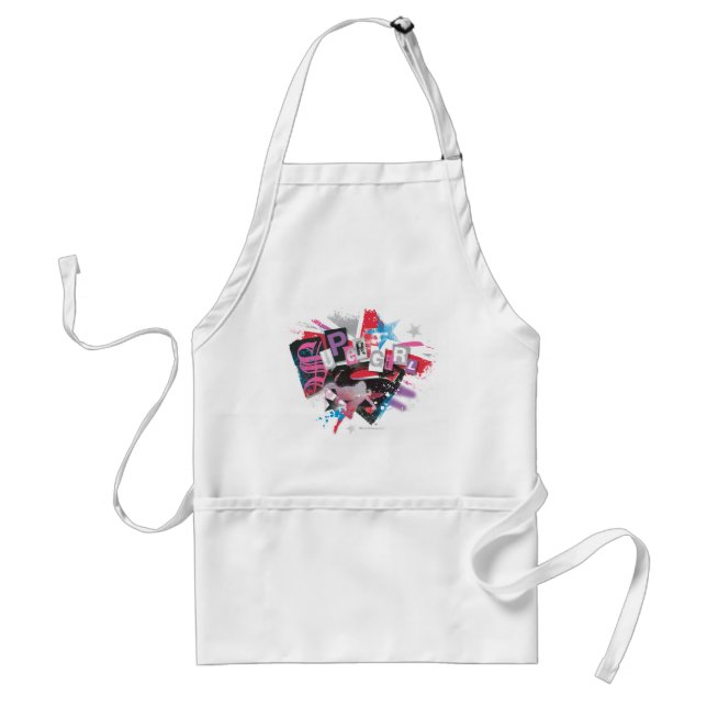 Supergirl Grunge Design Standard Apron (Front)