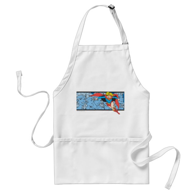 Supergirl Head Shots Standard Apron (Front)