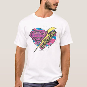 Supergirl Heart and Bolt T-Shirt