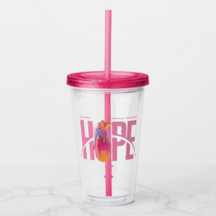 Supergirl Hope Acrylic Tumbler
