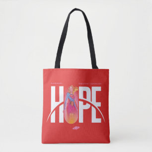 Supergirl Hope Tote Bag
