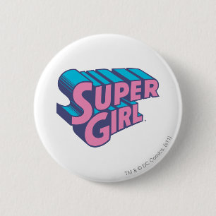 Supergirl J-Pop 10 6 Cm Round Badge
