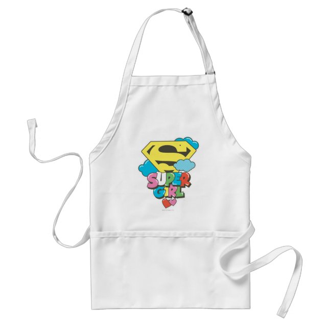 Supergirl J-Pop 5 Standard Apron (Front)