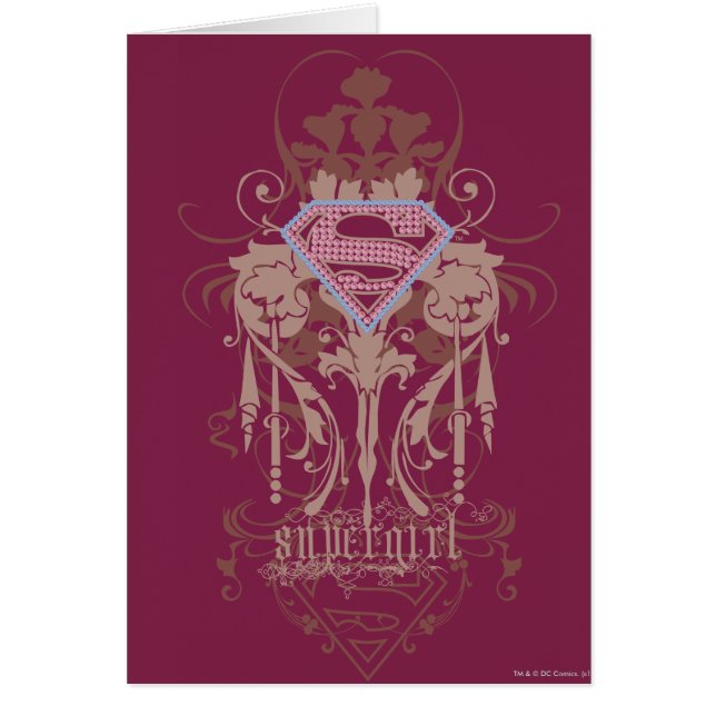 Supergirl Jewel Logo (Front)