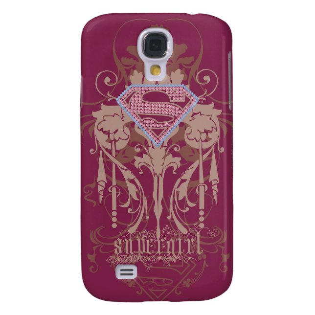 Supergirl Jewel Logo Case-Mate Samsung Galaxy Case (Back)