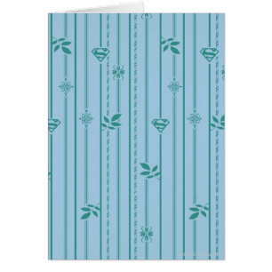 Supergirl Leaf Pattern Blue