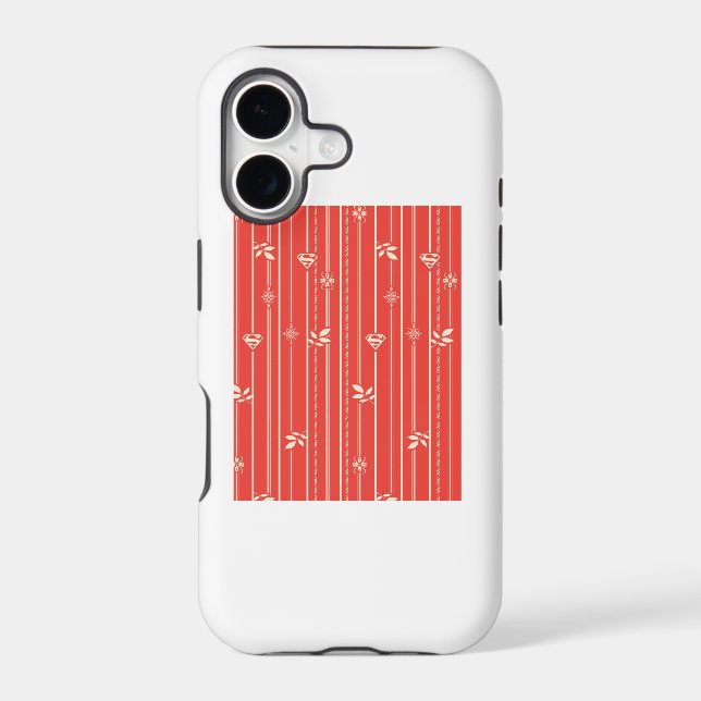 Supergirl Leaf Pattern Red (Back)