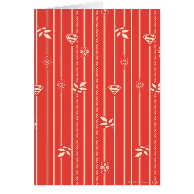 Supergirl Leaf Pattern Red (Front)