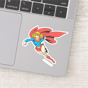 Supergirl Leaps and Punches