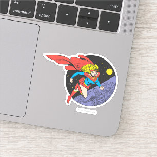 Supergirl Leaps in Space