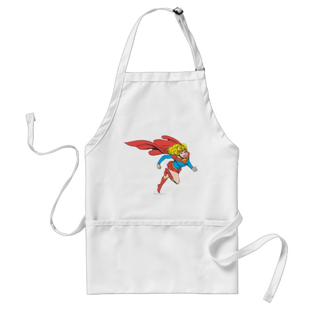 Supergirl Leaps Right Standard Apron (Front)