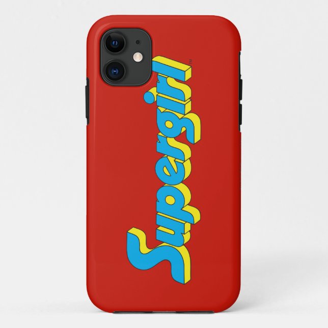 Supergirl Logo Case-Mate iPhone Case (Back)