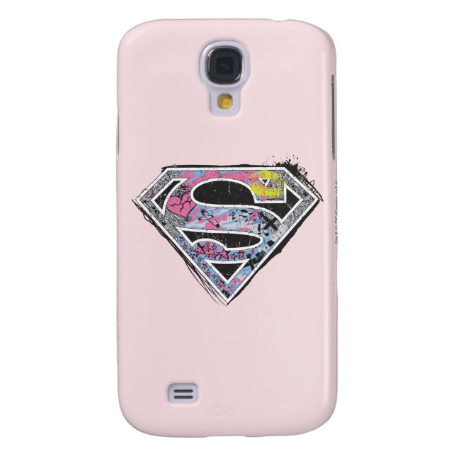 Supergirl Logo Collage Case-Mate Samsung Galaxy Case (Back)