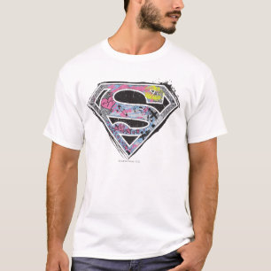 Supergirl Logo Collage T-Shirt