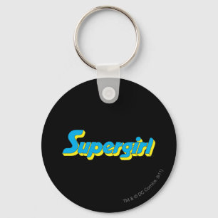 Supergirl Logo Key Ring