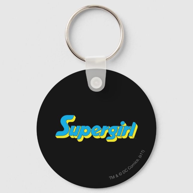 Supergirl Logo Key Ring (Front)