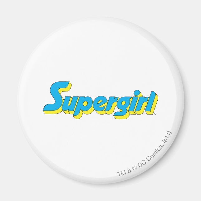 Supergirl Logo Magnet (Front)