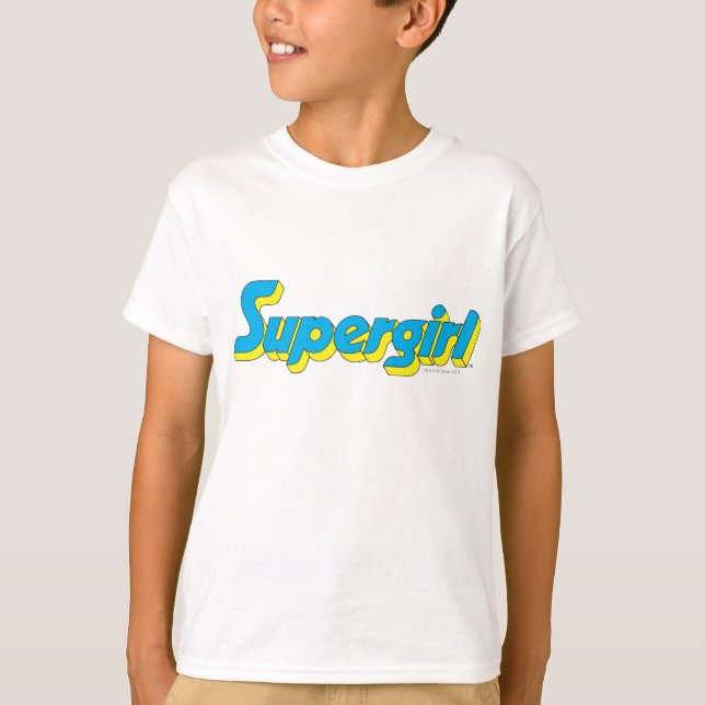 Supergirl Logo T-Shirt (Front)