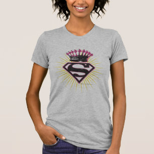 Supergirl Logo with Crown T-Shirt