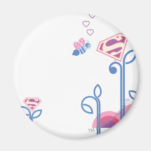 Supergirl Love Bee Magnet