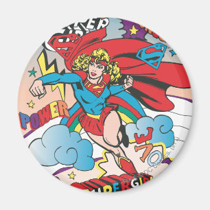 Supergirl Love Conquers Magnet