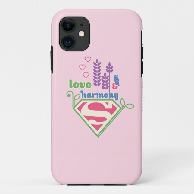 Supergirl Love & Harmony Case-Mate iPhone Case (Back)