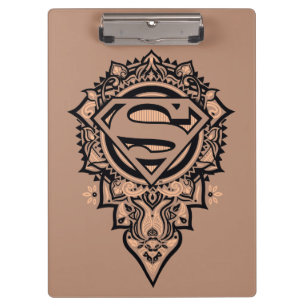 Supergirl Mandala Graphic Clipboard