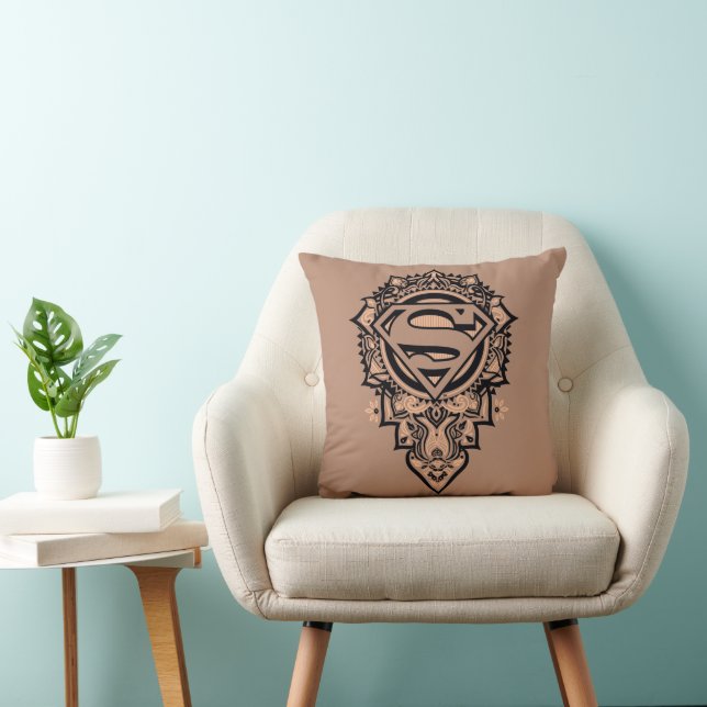 Supergirl Mandala Graphic Cushion (Chair)