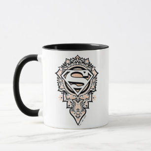 Supergirl Mandala Graphic Mug